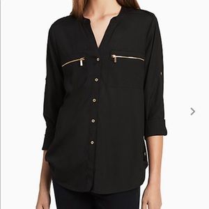 Calvin Klein Button Down Top